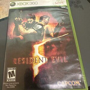 Resident Evil 5 (Microsoft Xbox 360, 2009)